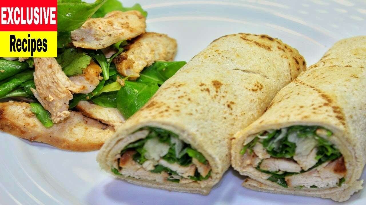 How to make chicken wraps – Easy Recipe