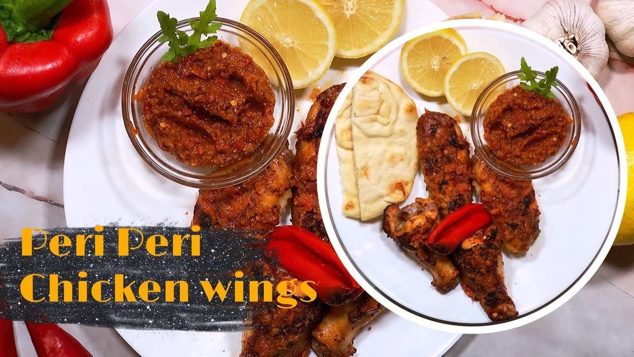 Peri peri chicken wings | Portuguese food | Quick and easy recipe |