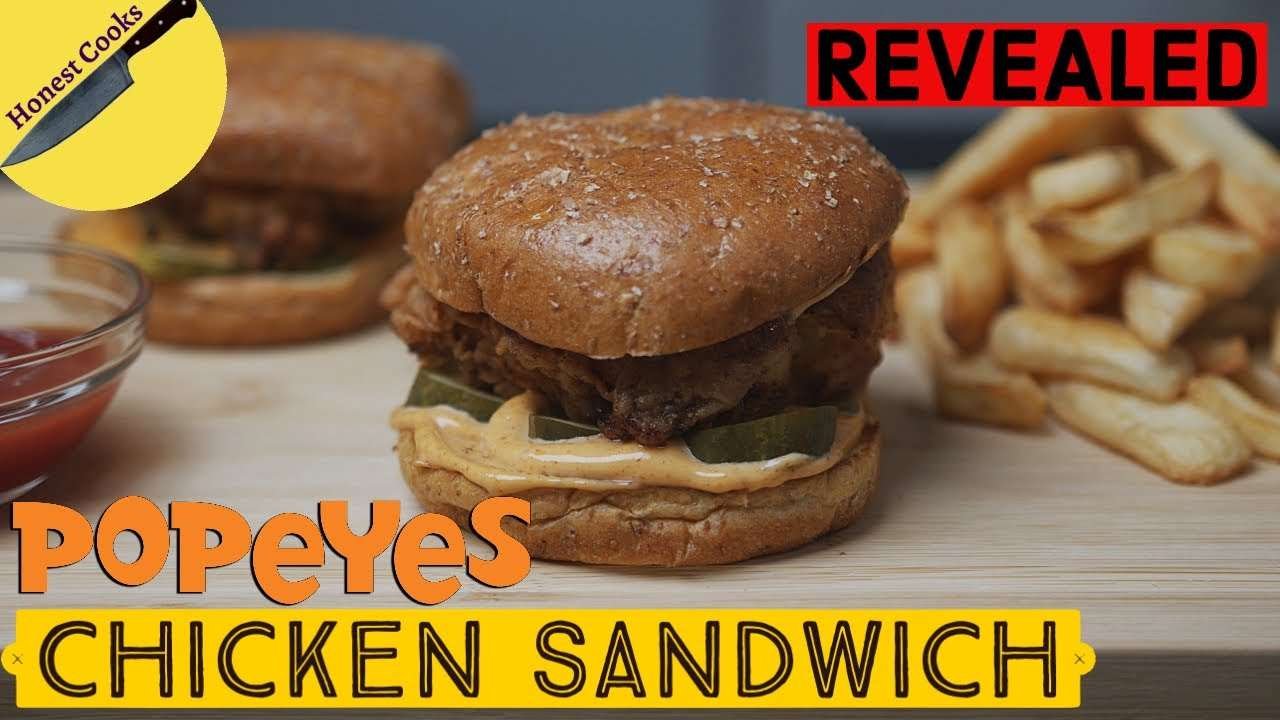 Recreating Popeye's Chicken Sandwich with simple ingredients | Shot on BMPCC 6K | Honest Cooks