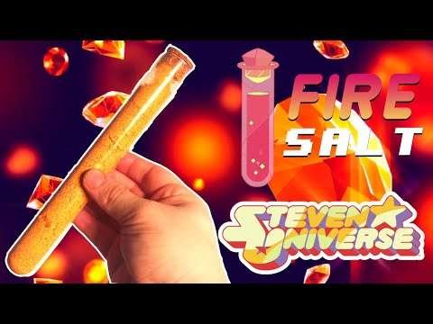 How to Make Fire Salt You Can Eat From Stephen Universe – Fire Salt Recipe