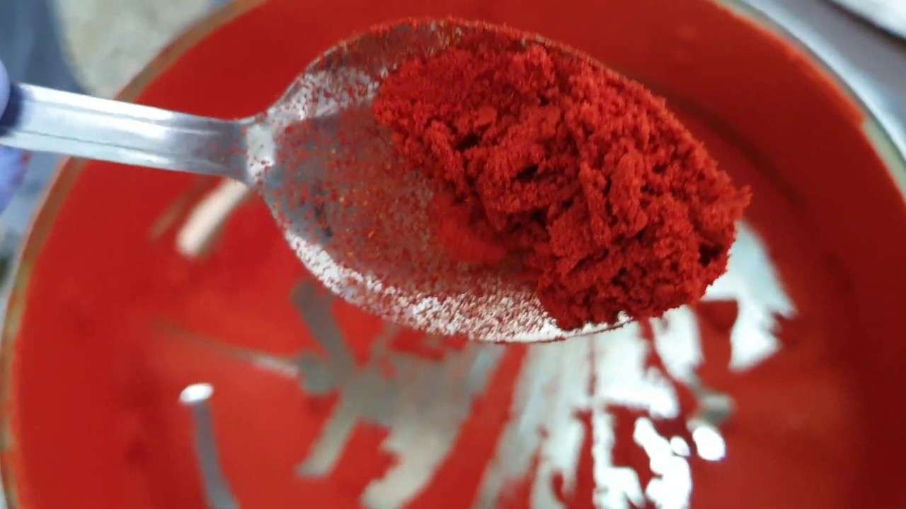 How to make Paprika Powder – Homemade Paprika Powder