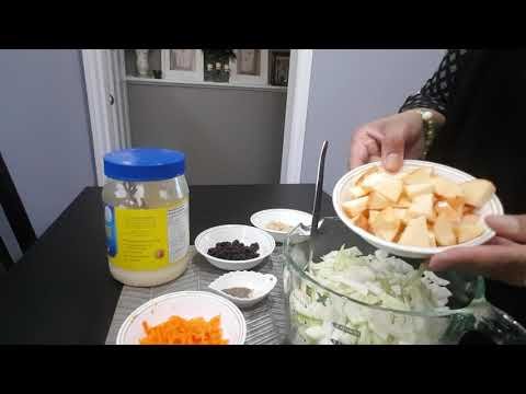 Baked chicken and potatoes with salad recipe