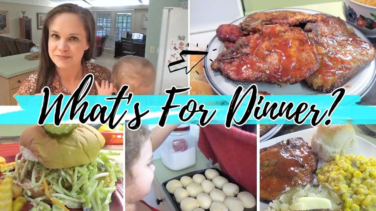 *NEW* WHAT'S FOR DINNER?! | TWO EASY WEEKNIGHT MEALS | NASHVILLE HOT CHICKEN & SWEET CHILI CHOPS!