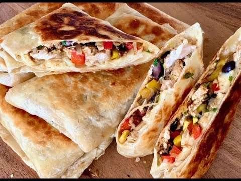 Quick & Easy Crispy Tortilla Pockets