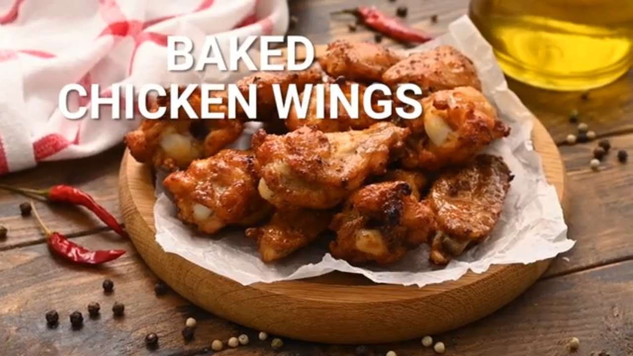 HOW TO MAKE BAKED CHICKEN WINGS!