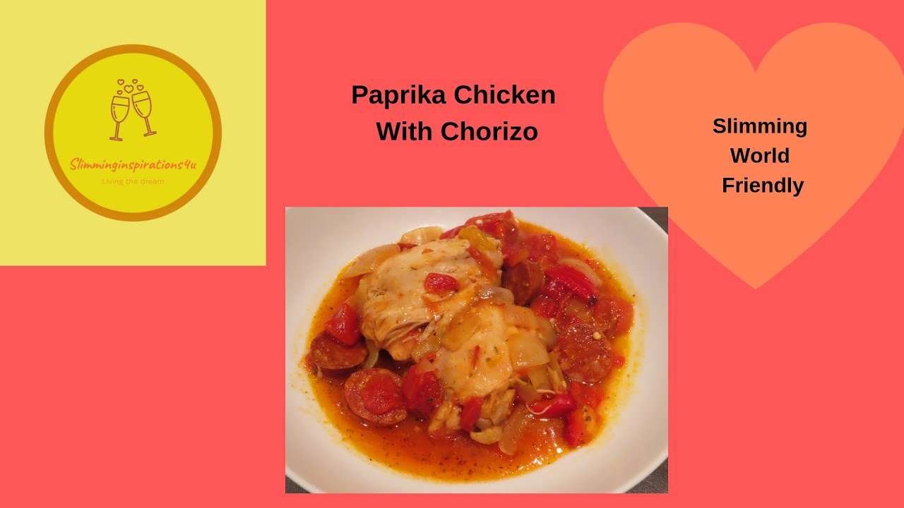 Paprika Chicken with Chorizo – Slimming World Friendly