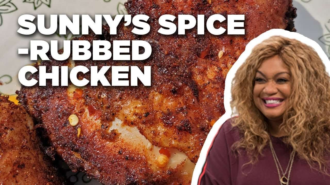 Sunny Anderson's Easy Spice-Rubbed Chicken with Citrus-Honey Glaze | Food Network