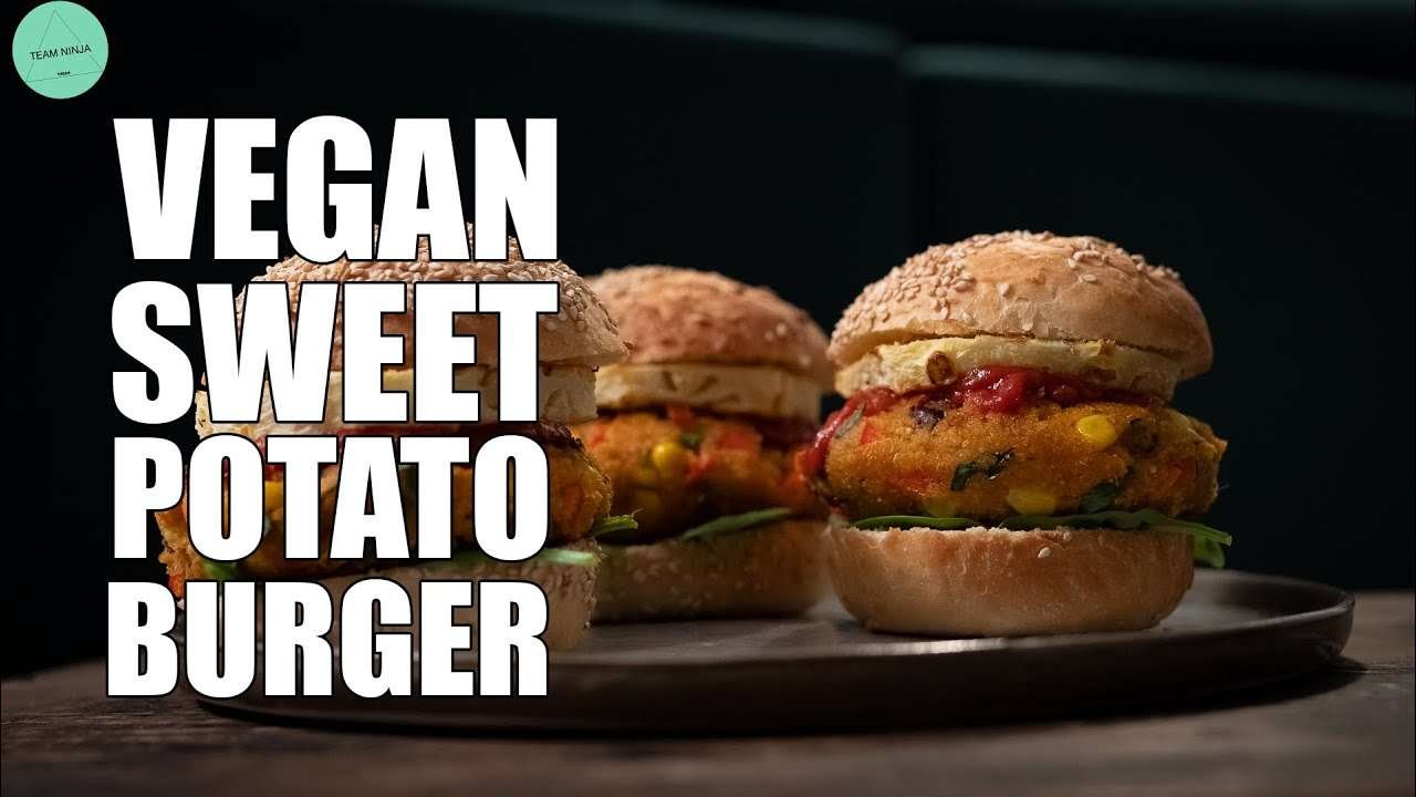 Sweet Potato Burger (Mexican Style)