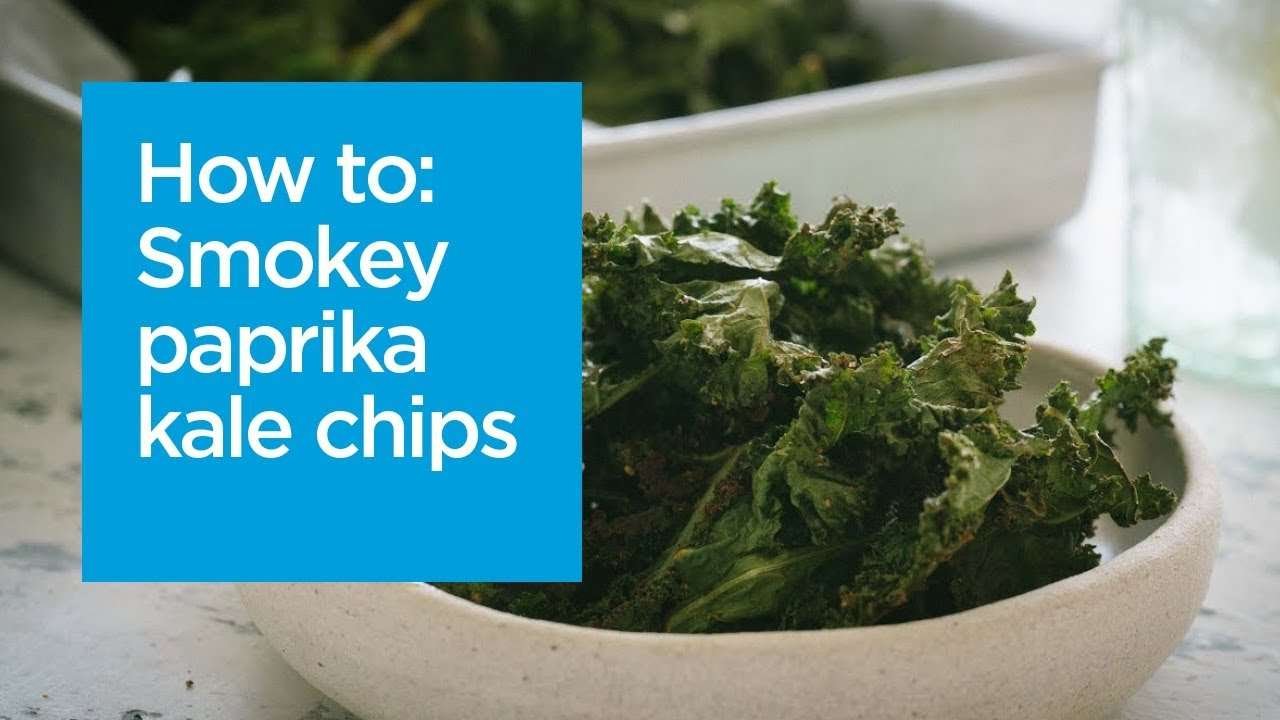 Smokey paprika kale chips Paprika Spice