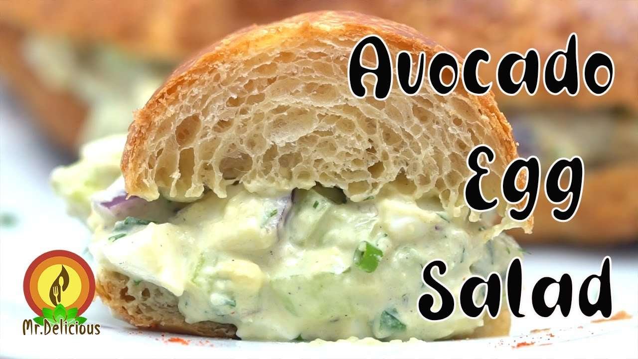 How to make AVOCADO EGG SALAD