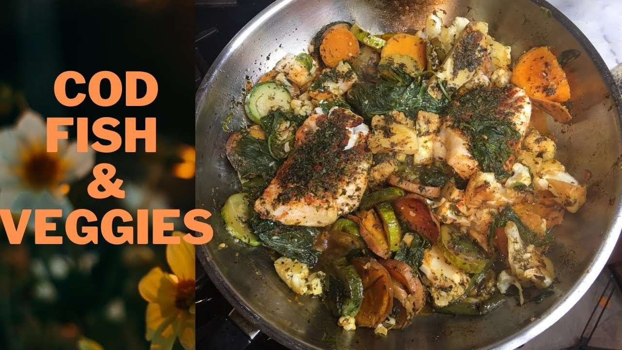 Best COD fish with vegetables ,italian desi style, keto healthy recipe: Eng
