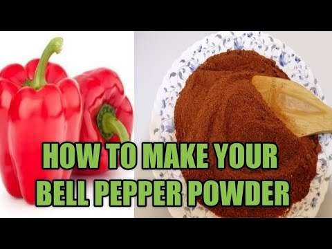 Homemade Bell Pepper Powder/paprika powder