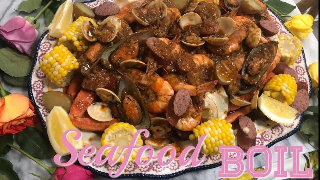 SHRIMP BOIL | SEAFOOD BOIL | CAJUN STYLE | EASY STEP BY STEP STOVETOP SEAFOOD BOIL RECIPE |