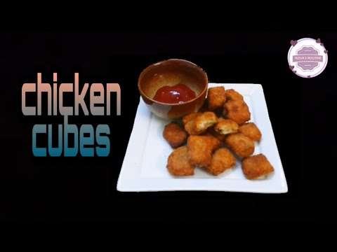 Chicken Cubes || Easy Chicken Nuggets Recipe at Home || Nizva's Routine