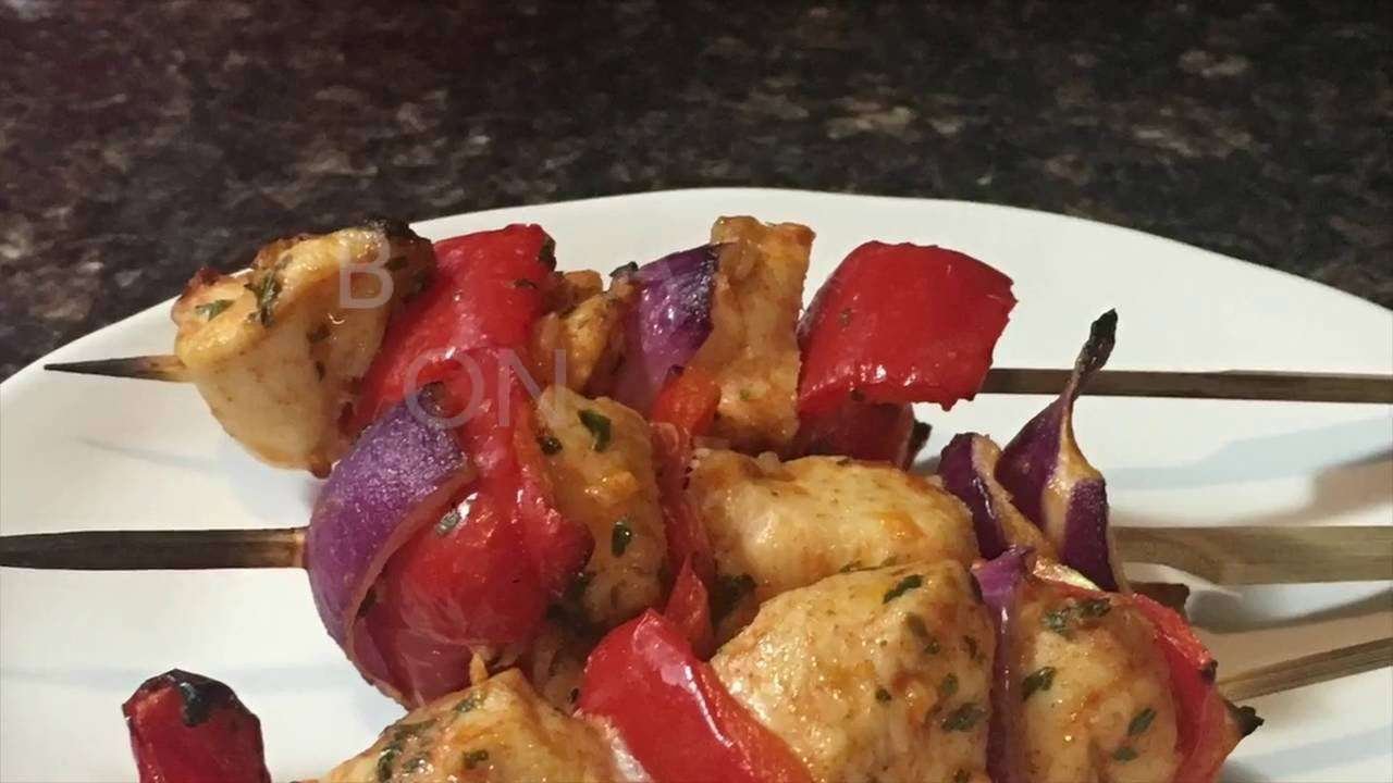 Day 195 – Grilled Paprika Chicken Skewers