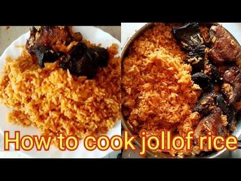 How to cook jollof rice /Party Jollof/ Easy way