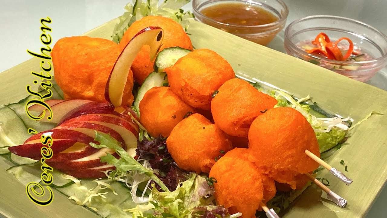 Tokneneng / Kwek-Kwek with Spicy Sweet Sauce | Ceres' Kitchen