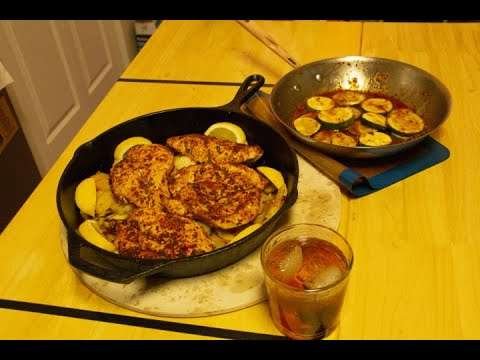 Spanish Chicken and potatoes