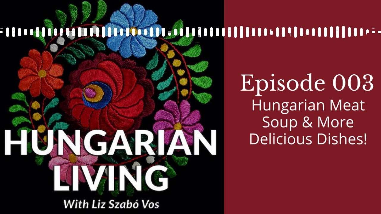 Hungarian Living Ep. 003 – Hungarian Meat Soup & More Delicious Dishes