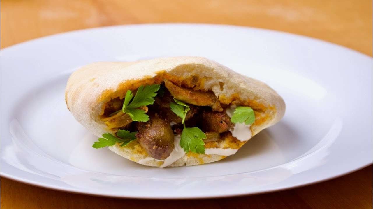 Jerusalem Mixed Grill/Meorav Yerushalmi Recipe and How To Make Fresh Pita Pockets