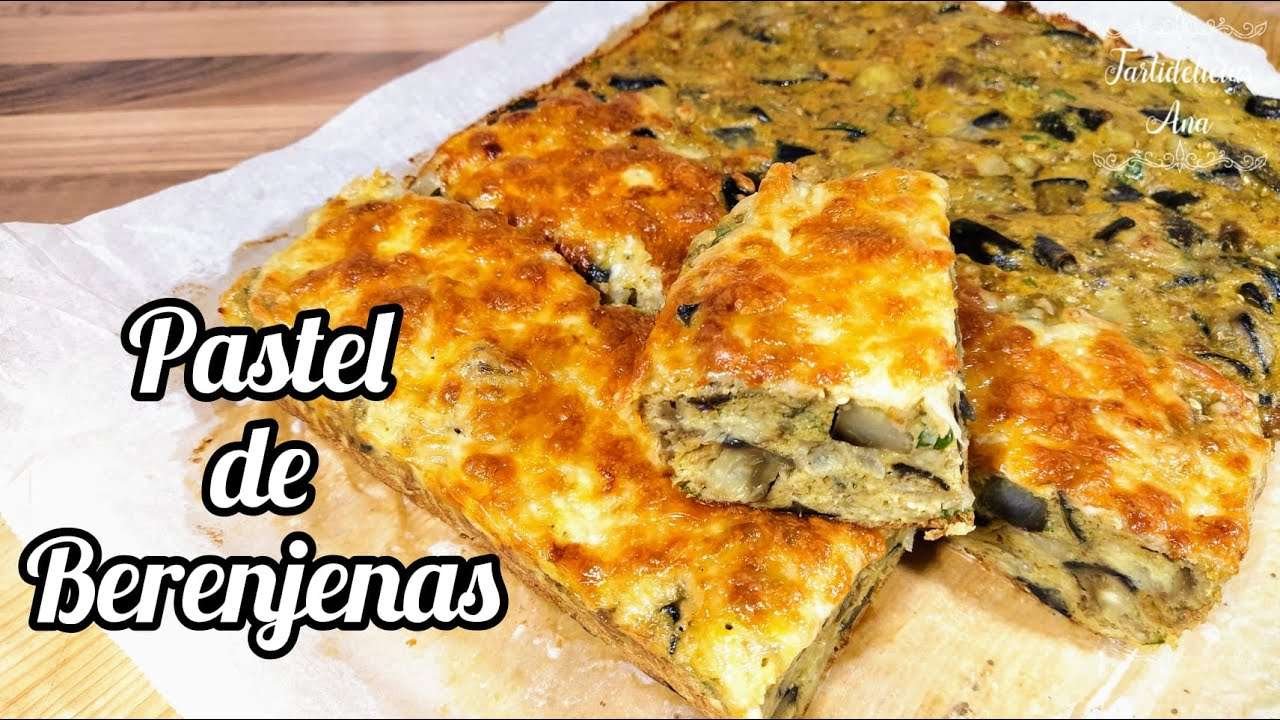 PASTEL de BERENJENAS, Receta Fácil y Económica! EGGPLANTS CAKE Easy and Economic Recipe!