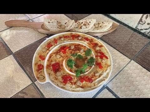 Easy Lebanese Hummus with Pita Bread Recipe |लेबनीज हुम्मुस विथ पीटा ब्रेड रेसिपी | By Chef Ninny