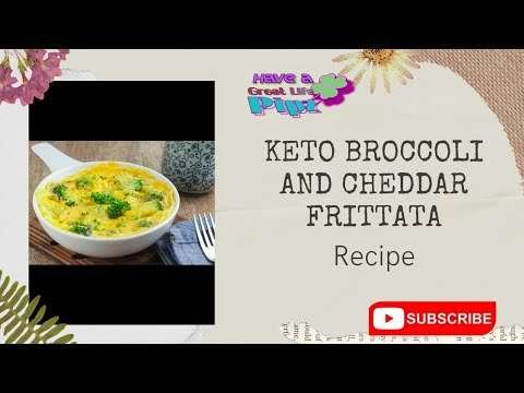 Keto Broccoli and Cheddar Frittata