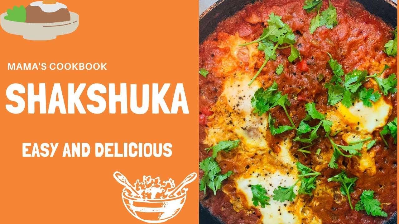 Shakshuka| Easy Breakfast Recipe| Eggs in Tomato sauce.