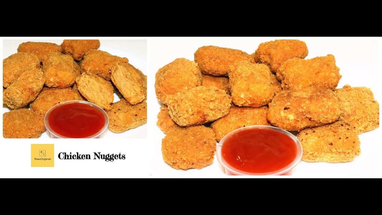 Homemade Chicken Nuggets Recipe | Crispy Nuggets for kids | HomeChefarah