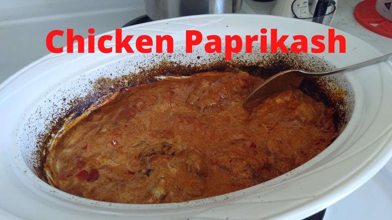 How to Cook Hungarian Chicken Paprikash | My Simple Version of Chicken Paprikash