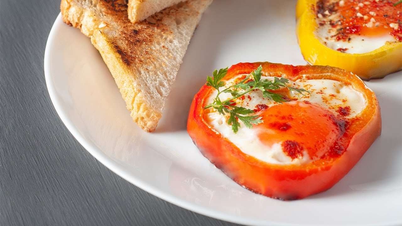 Bell Pepper Eggs | Fast and Easy Recipe