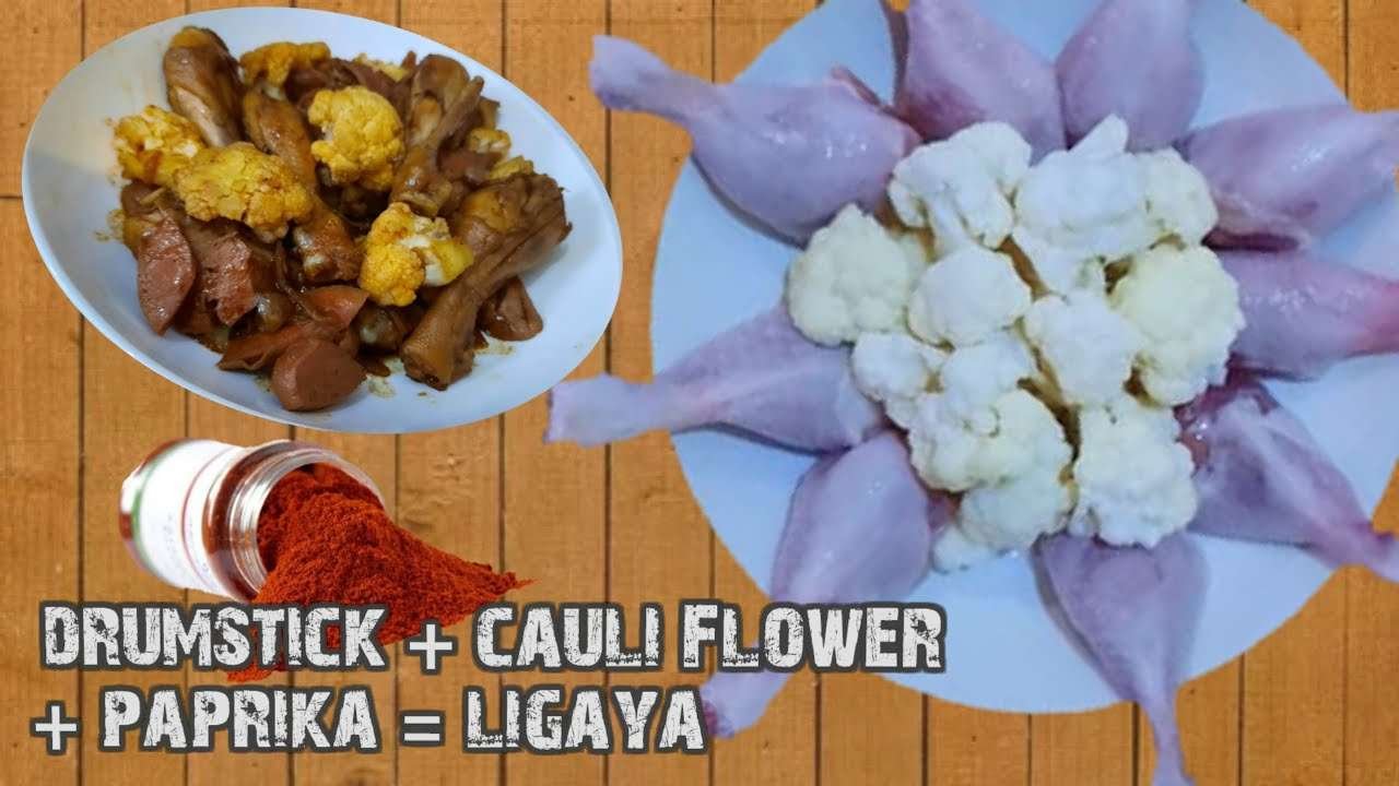Chicken Cauliflower with Paprika | Chicken Drumstick with Cauliflower
