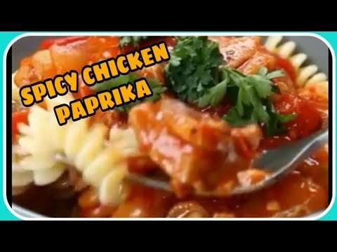 EASY CHICKEN PAPRIKA/SPICY CHICKEN//COOKING YUMMY CHICKEN//SARSA DE PASTA