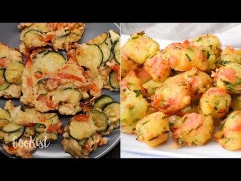 How to make the best vegetable fritters of your life!