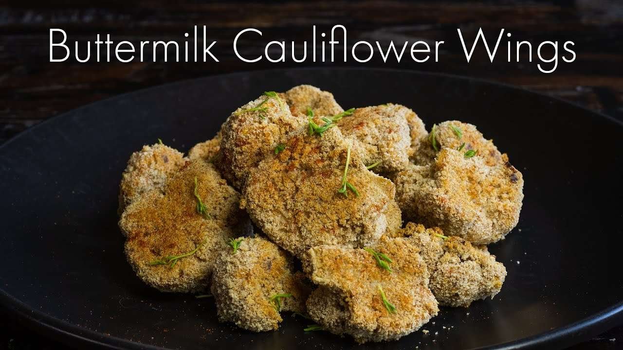 [ASMR Cooking] Vegan Buttermilk Cauliflower Wings | BBQ Sauce recipe (whole foods, no sugar & oil)