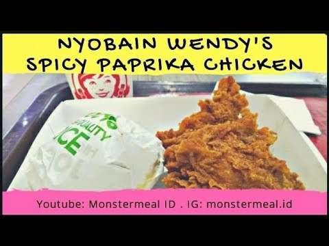 VLOG#2 SPICY PAPRIKA CHICKEN BARU LOH DI WENDYS, YUK COBAIN!!!