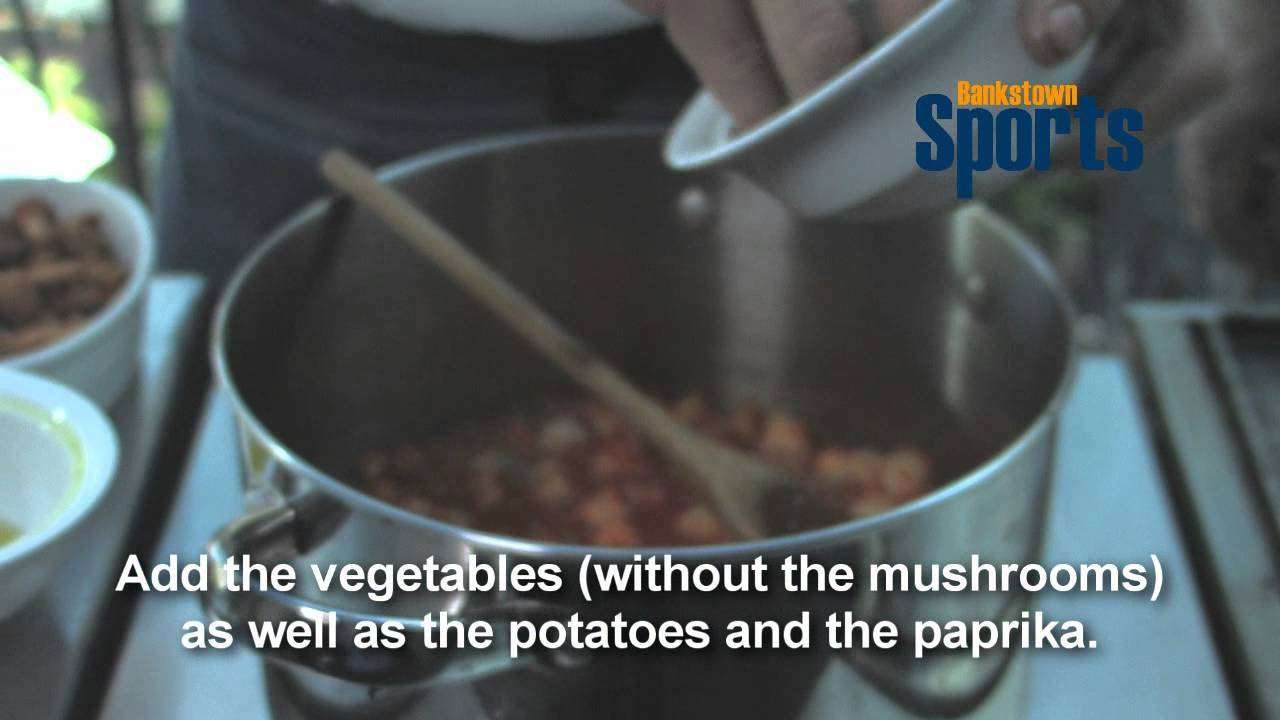 Bohemian Mushroom Goulash Cooking Demonstration