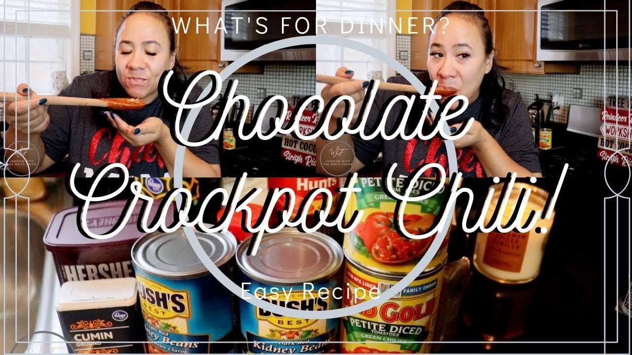 What’s for Dinner?! Easy AND Budget Friendly Crockpot Meal Recipe | Chili!