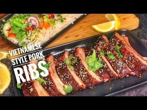 Vietnamese Style Smoked Pork Ribs!