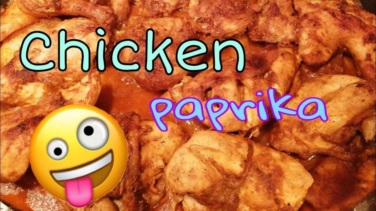 Chicken paprika/easy to prepare|easy to cook