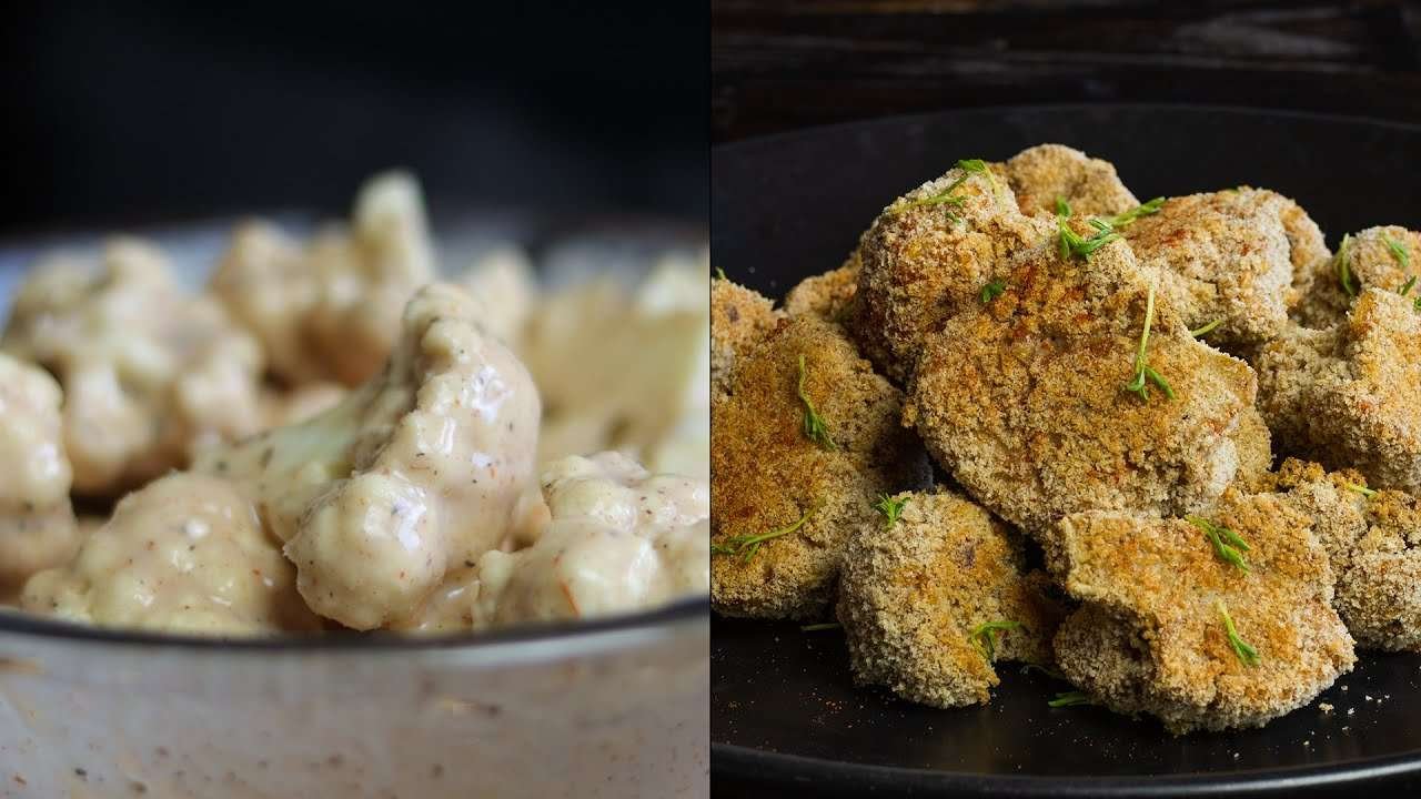 These Vegan BUTTERMILK Cauliflower Wings are JUNK-FREE!