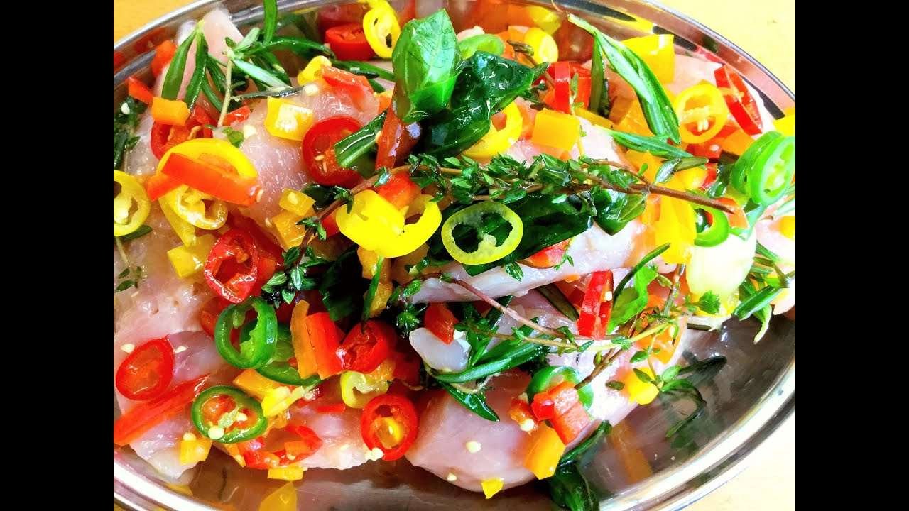 herbs chili peppers paprika marinade for chicken