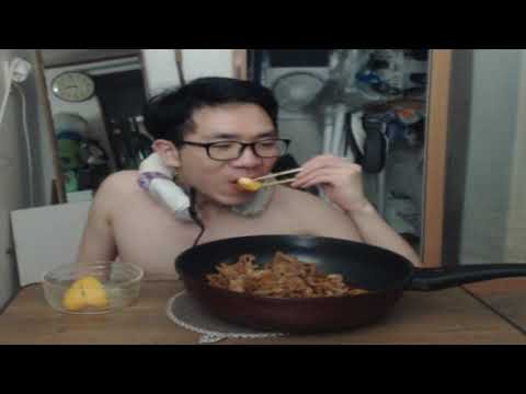 How to eat fried pork  and paprika  mukbang 돼지볶음과 파프리카 먹는 방법 먹방