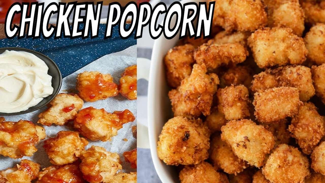 Chicken Popcorn | Easy Snacks Recipe| Toasted | How To Make Chicken Pops At Home | Crispy | Homemade