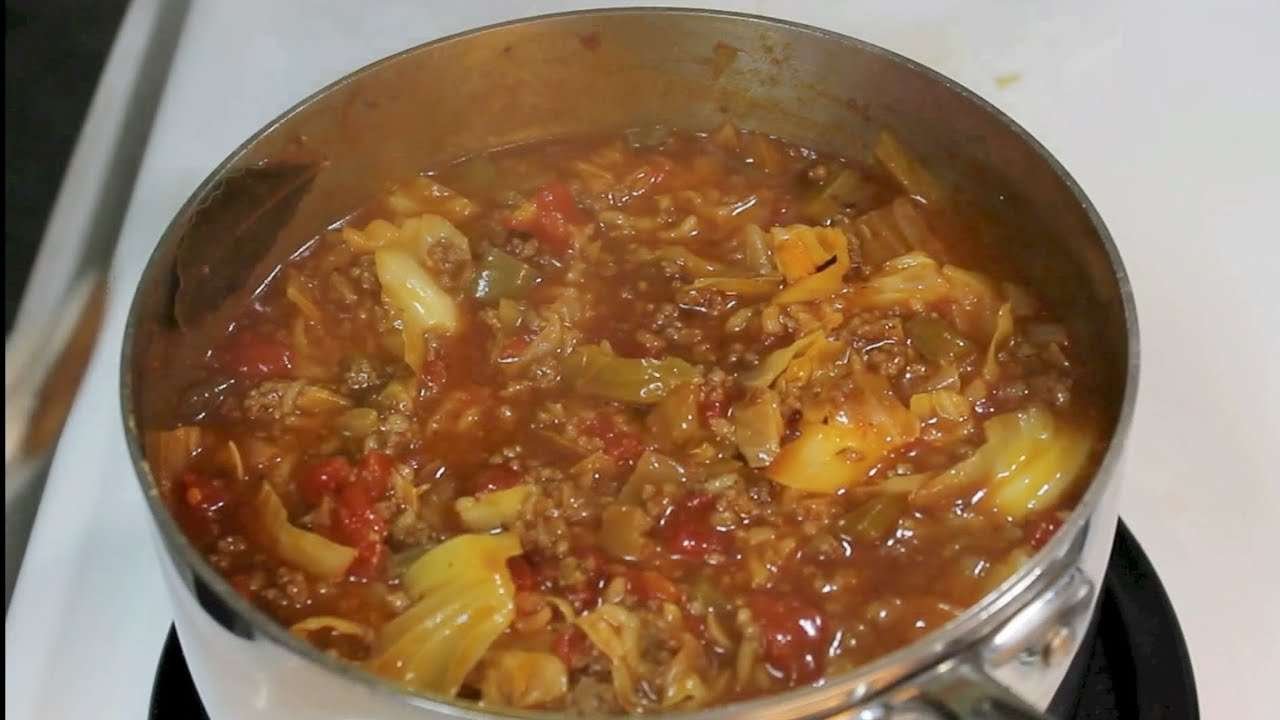 Cabbage Soup with Michael's Home Cooking
