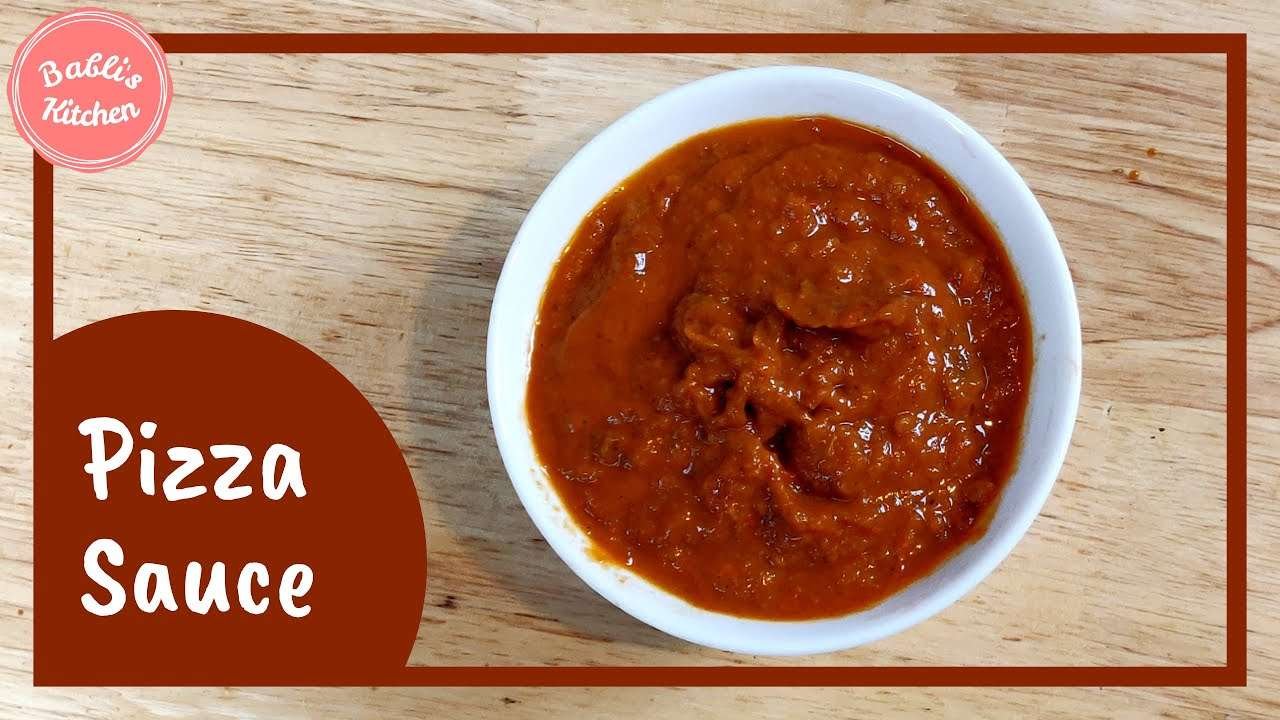 Pizza Sauce Recipe | Homemade Pizza Sauce | How To Make Pizza Sauce | पिज़्ज़ा सॉस | Babli's Kitchen