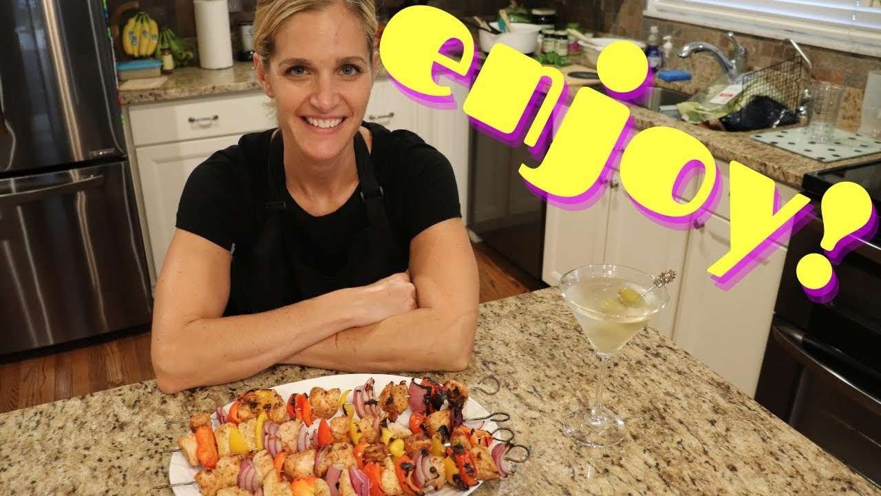 Low calorie/keto friendly chicken kababs – step by step instructional