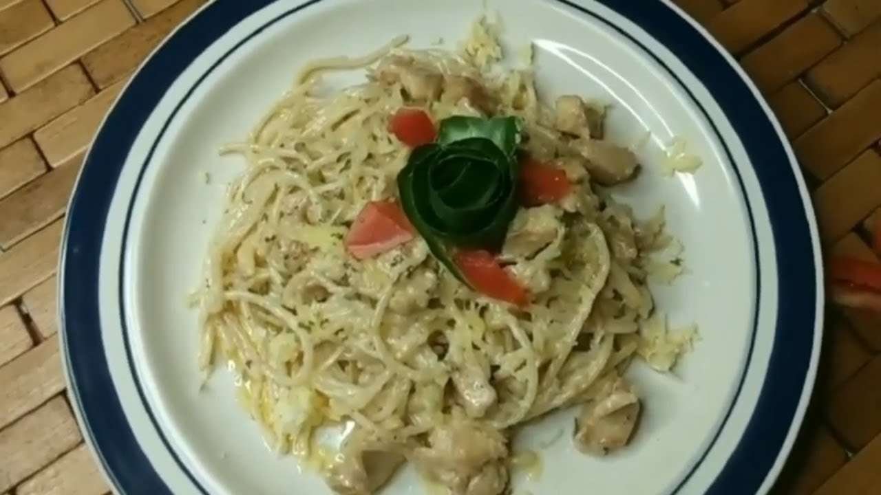 How To Make The Best Creamy Garlic Chicken Pasta #tasty