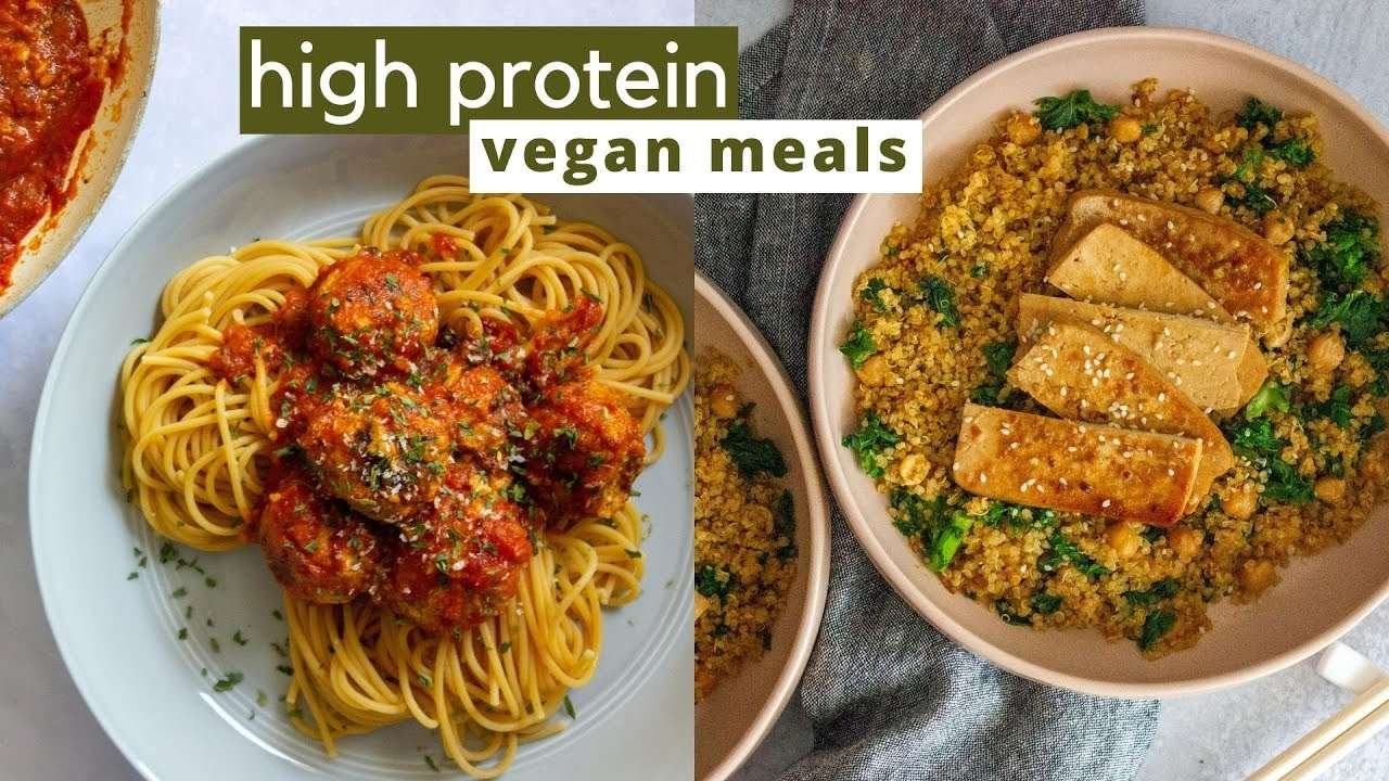 HIGH PROTEIN VEGAN MEALS