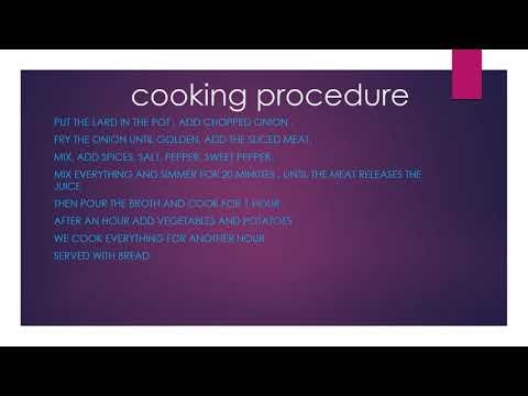 recipe for kettle goulash Slovakia